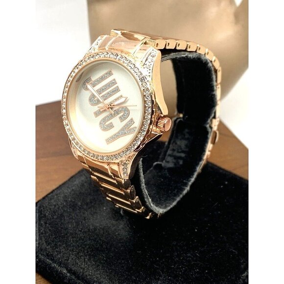 Juicy By Juicy Couture Women\'s Watch JC/5046 Quartz Silver Rose Gold Ste… main image 4